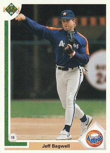 #755 Jeff Bagwell - Houston Astros - 1991 Upper Deck Baseball
