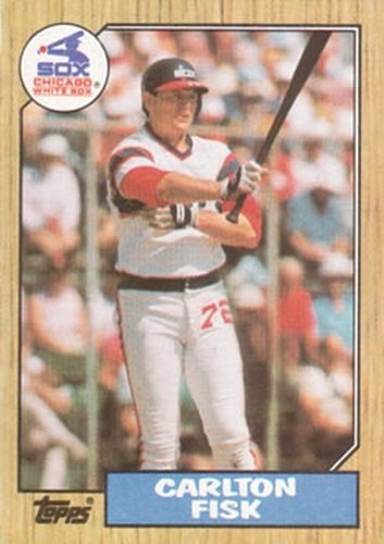#756 Carlton Fisk - Chicago White Sox - 1987 Topps Baseball