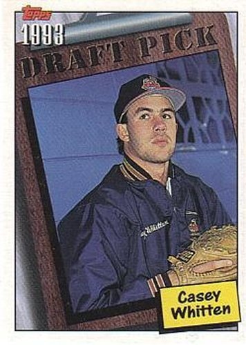 #756 Casey Whitten - Cleveland Indians - 1994 Topps Baseball