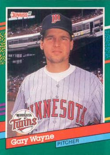 #757 Gary Wayne - Minnesota Twins - 1991 Donruss Baseball
