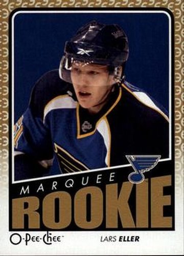 #758 Lars Eller - St. Louis Blues - 2009-10 O-Pee-Chee Hockey