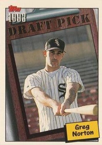 #758 Greg Norton - Chicago White Sox - 1994 Topps Baseball