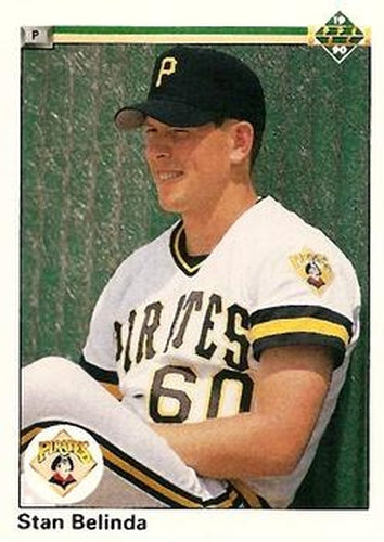 #759 Stan Belinda - Pittsburgh Pirates - 1990 Upper Deck Baseball