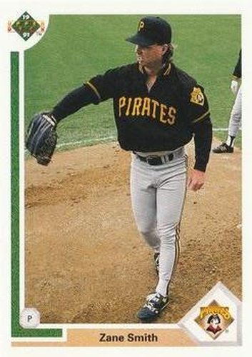 #759 Zane Smith - Pittsburgh Pirates - 1991 Upper Deck Baseball