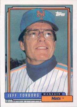 #759 Jeff Torborg - New York Mets - 1992 Topps Baseball