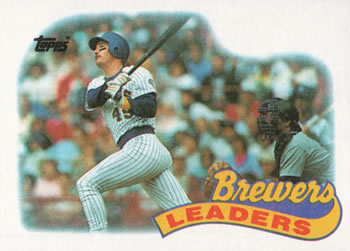#759 Brewers Leaders - Milwaukee Brewers - 1989 Topps Baseball