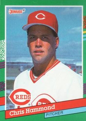 #759 Chris Hammond - Cincinnati Reds - 1991 Donruss Baseball