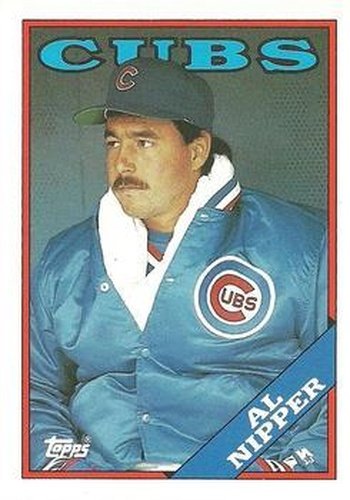#75T Al Nipper - Chicago Cubs - 1988 Topps Traded Baseball