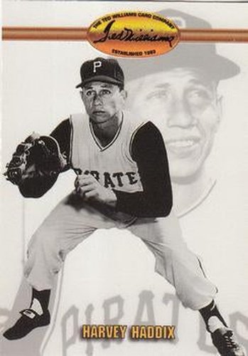 #75 Harvey Haddix - Pittsburgh Pirates - 1993 Ted Williams Baseball