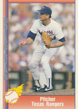 #75 Pitcher Texas Rangers - Texas Rangers - 1991 Pacific Nolan Ryan Texas Express I Baseball