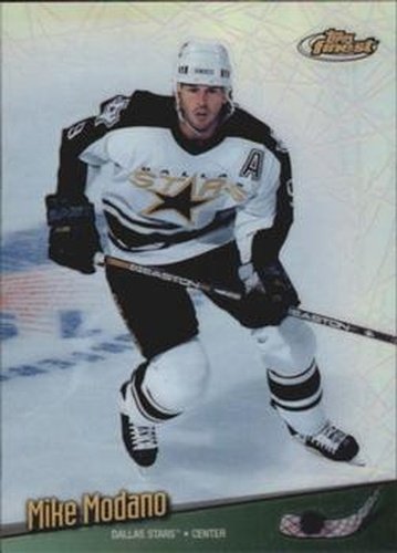 #75 Mike Modano - Dallas Stars - 1998-99 Finest Hockey