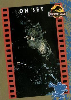 #75 The Collosal T-Rex Prop - 1993 Topps Jurassic Park