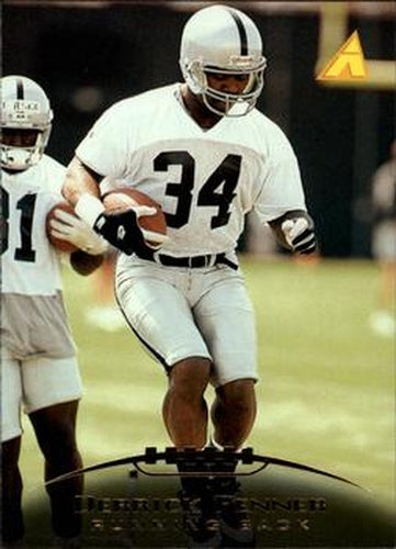 #75 Derrick Fenner - Oakland Raiders - 1995 Pinnacle Football