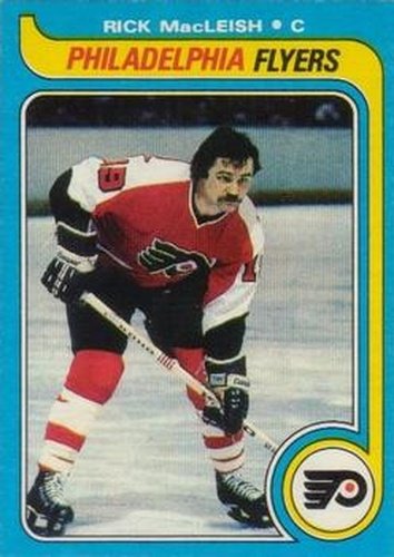 #75 Rick MacLeish - Philadelphia Flyers - 1979-80 O-Pee-Chee Hockey