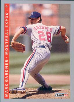 #75 Mark Gardner - Montreal Expos - 1993 Fleer Baseball