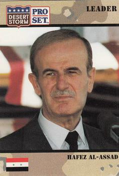 #75 Hafez Al-Assad - 1991 Pro Set Desert Storm