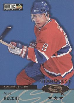#SQ75 Mark Recchi - Montreal Canadiens - 1997-98 Collector's Choice Hockey - StarQuest