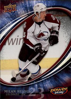 #75 Milan Hejduk - Colorado Avalanche - 2008-09 Upper Deck Power Play Box Set Hockey
