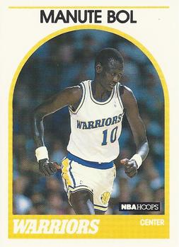 #75 Manute Bol - Golden State Warriors - 1989-90 Hoops Basketball