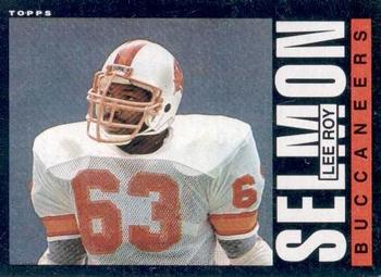 #175 Lee Roy Selmon - Tampa Bay Buccaneers - 1985 Topps Football
