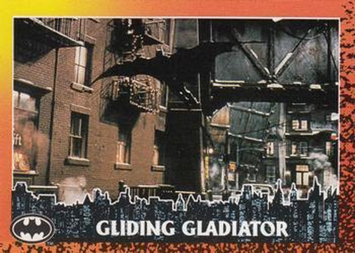 #75 Gliding Gladiator - 1992 Topps Batman Returns