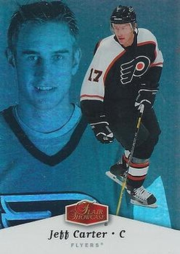 #75 Jeff Carter - Philadelphia Flyers - 2006-07 Flair Showcase Hockey