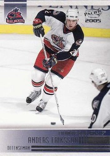#75 Anders Eriksson - Columbus Blue Jackets - 2004-05 Pacific Hockey