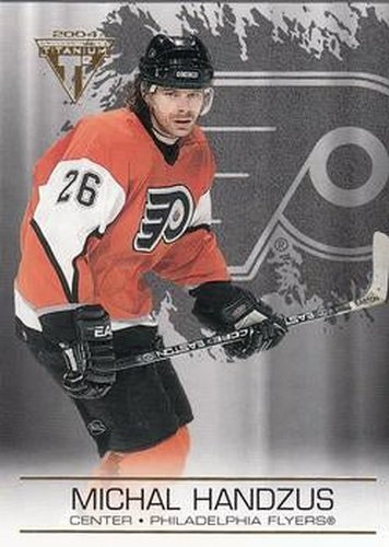 #75 Michal Handzus - Philadelphia Flyers - 2003-04 Pacific Private Stock Titanium Hockey