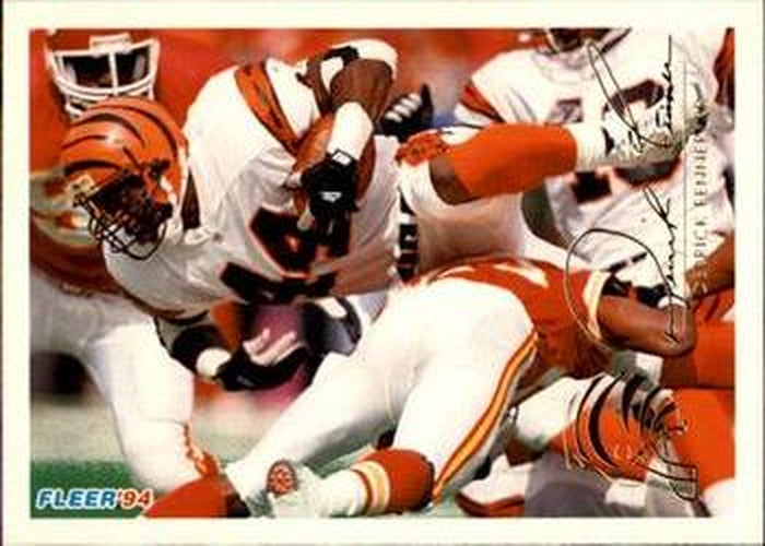 #75 Derrick Fenner - Cincinnati Bengals - 1994 Fleer Football