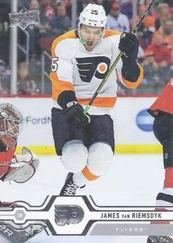 #75 James van Riemsdyk - Philadelphia Flyers - 2019-20 Upper Deck Hockey