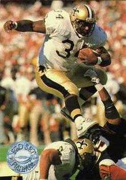 #75 Craig Heyward - New Orleans Saints - 1991 Pro Set Platinum Football