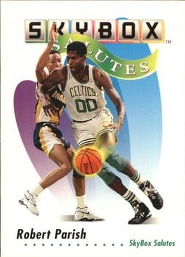 #575 Robert Parish - Boston Celtics - 1991-92 SkyBox Basketball