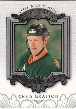 #75 Chris Gratton - Phoenix Coyotes - 2003-04 Upper Deck Classic Portraits Hockey