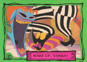 #75 Wake Up, Stinky! - 1990 Dart Beetlejuice