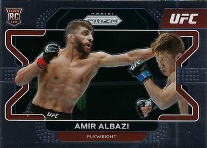 #75 Amir Albazi - 2022 Panini Prizm UFC MMA