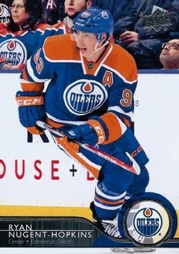 #75 Ryan Nugent-Hopkins - Edmonton Oilers - 2014-15 Upper Deck Hockey