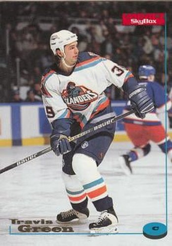 #75 Travis Green - New York Islanders - 1996-97 SkyBox Impact Hockey