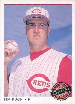 #75 Tim Pugh - Cincinnati Reds - 1993 O-Pee-Chee Premier Baseball