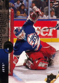 #75 Tim Cheveldae - Winnipeg Jets - 1994-95 Upper Deck Hockey