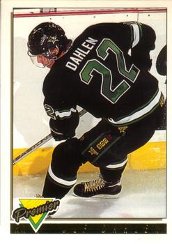 #75 Ulf Dahlen - Dallas Stars - 1993-94 O-Pee-Chee Premier Hockey - Gold