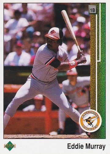 #275 Eddie Murray - Baltimore Orioles - 1989 Upper Deck Baseball