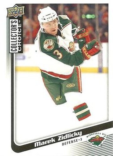 #75 Marek Zidlicky - Minnesota Wild - 2009-10 Collector's Choice Hockey