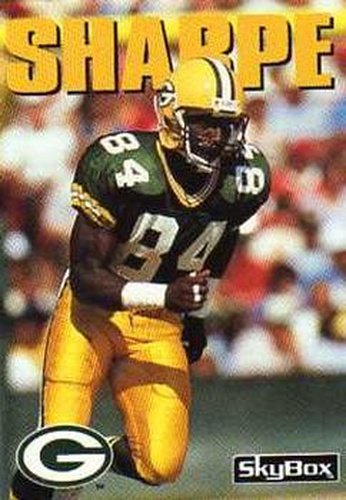#75 Sterling Sharpe - Green Bay Packers - 1992 SkyBox Impact Football