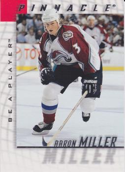 #75 Aaron Miller - Colorado Avalanche - 1997-98 Pinnacle Be a Player Hockey