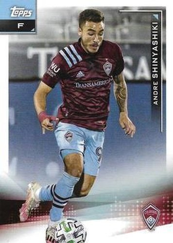 #75 Andre Shinyashiki - Colorado Rapids - 2021 Topps MLS Soccer