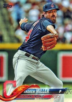 #75 Andrew Miller - Cleveland Indians - 2018 Topps Baseball
