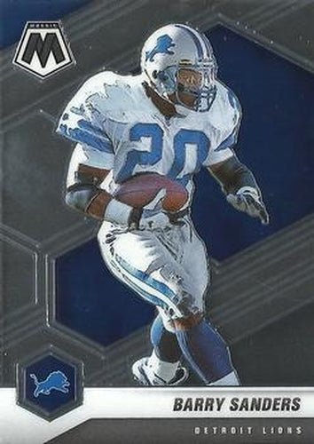 #75 Barry Sanders - Detroit Lions - 2021 Panini Mosaic Football