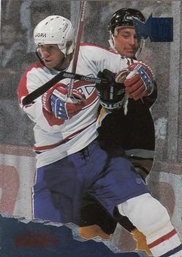 #75 Benoit Brunet - Montreal Canadiens - 1995-96 Metal Hockey