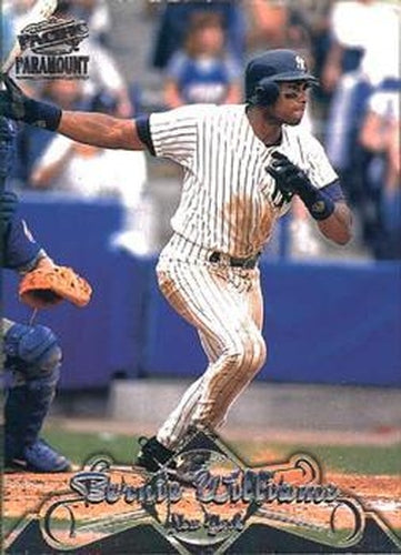 #75 Bernie Williams - New York Yankees - 1998 Pacific Paramount Baseball