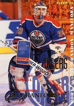 #75 Bill Ranford - Edmonton Oilers - 1994-95 Fleer Hockey